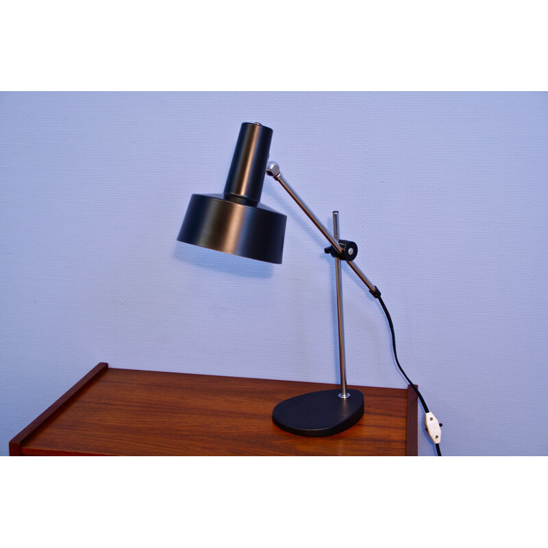 Vintage desk lamp by J.J. Hoogervorst for Anvia 1960s