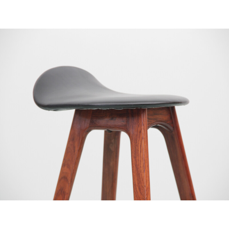 Vintage rosewood bar stool, model OD61 by Erik Buch