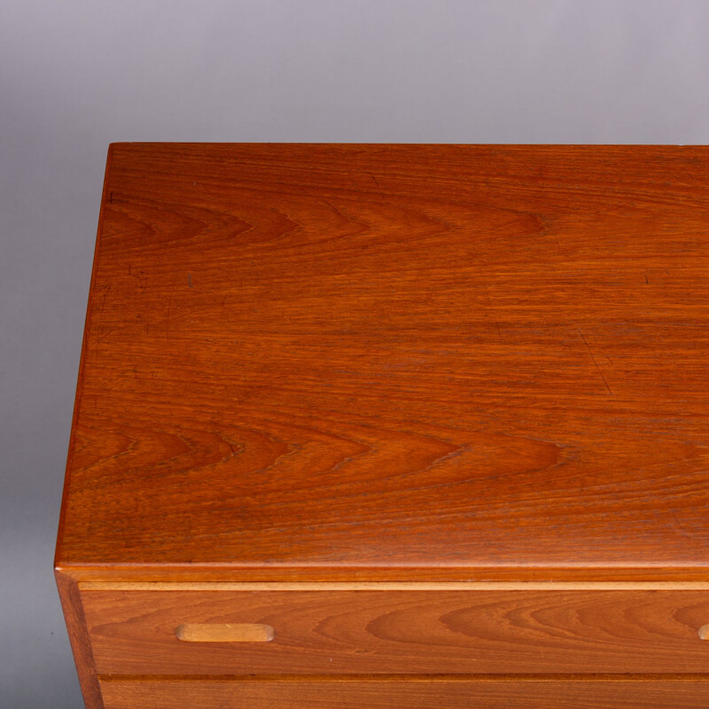 Vintage teak chest of drawers 1960s