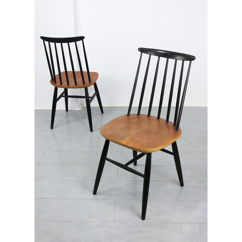 Paire de chaises vintage de style Fannett