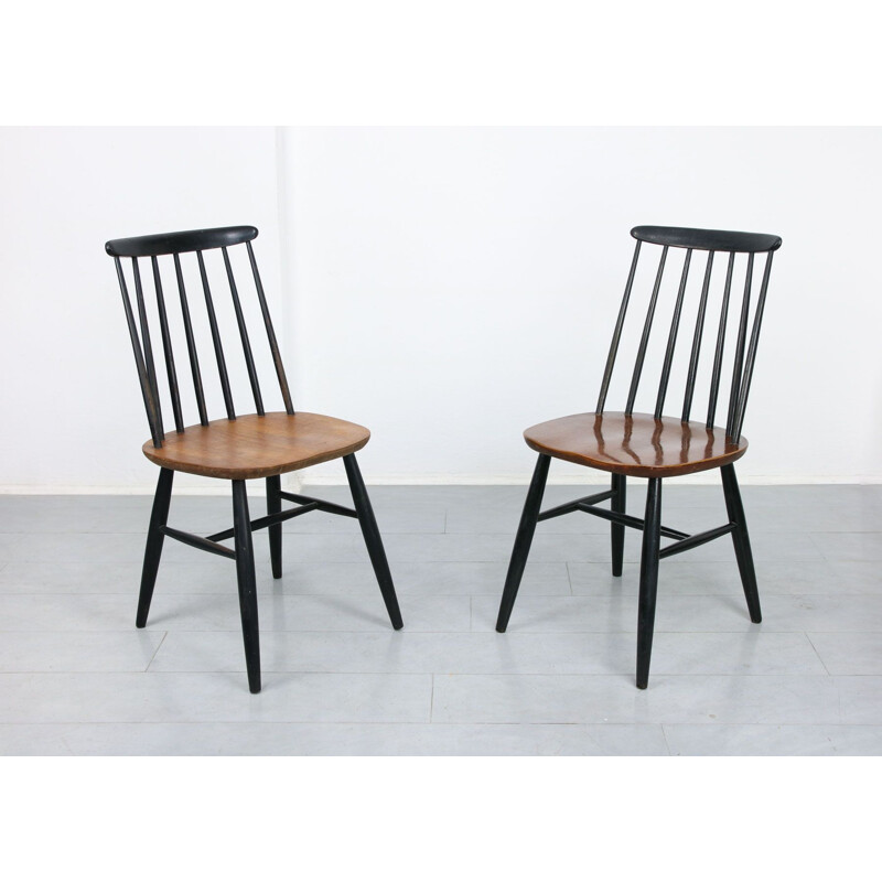 Paire de chaises vintage scandinave