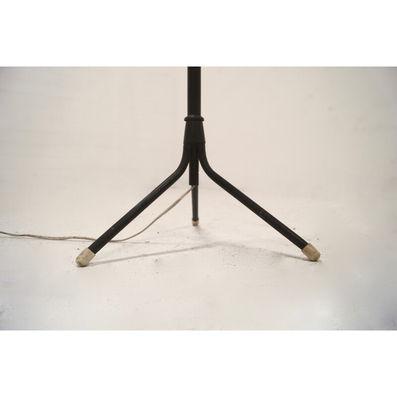 Hala Zeist floor lamp in metal, H. BUSQUET - 1950s