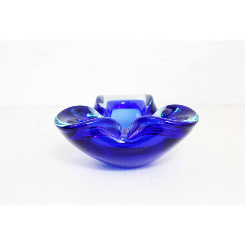 Vintage Murano glass ashtray