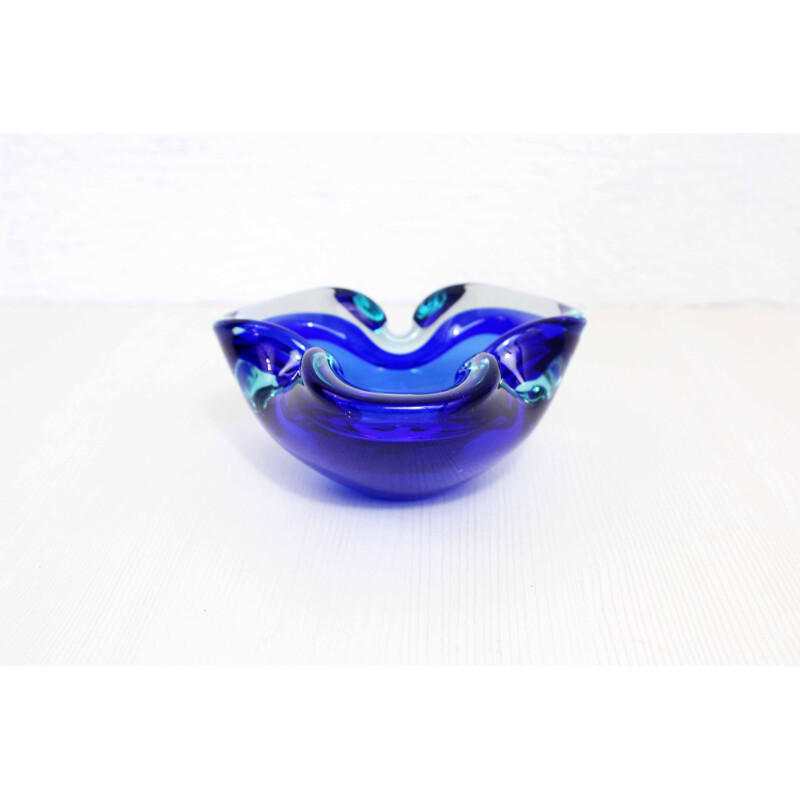 Vintage Murano glass ashtray