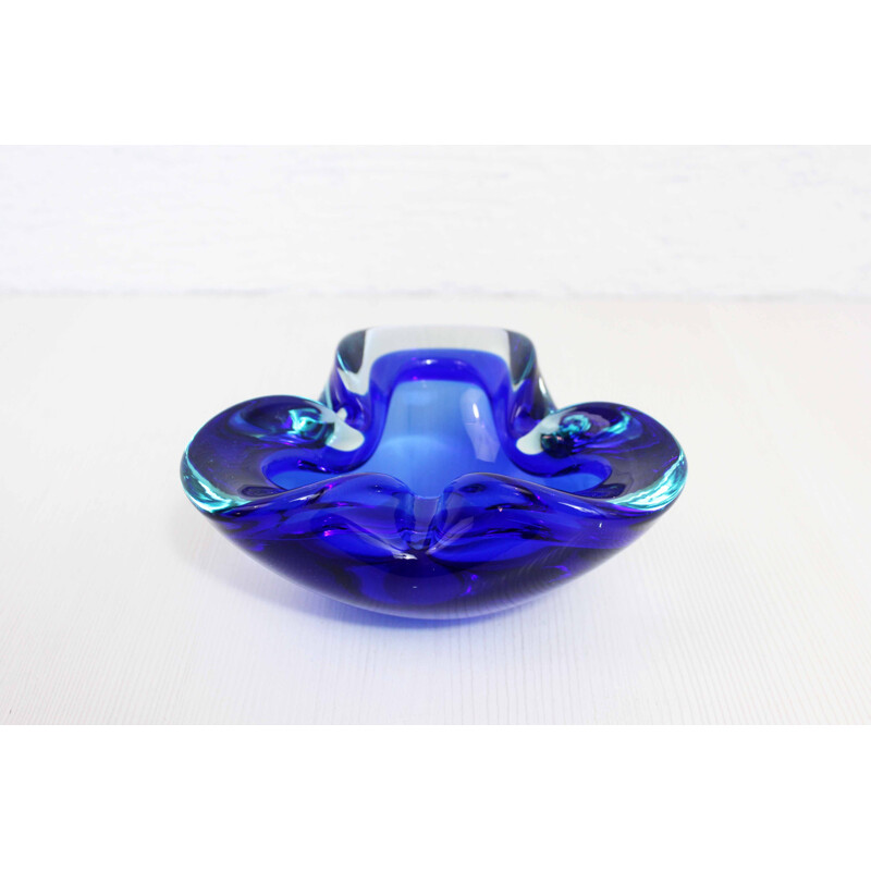 Vintage Murano glass ashtray