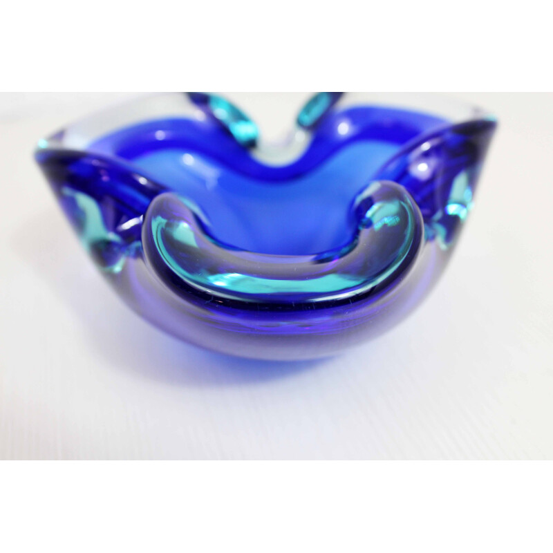 Vintage Murano glass ashtray