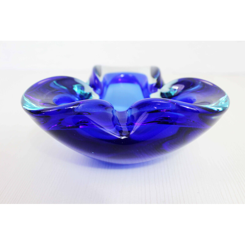 Vintage Murano glass ashtray