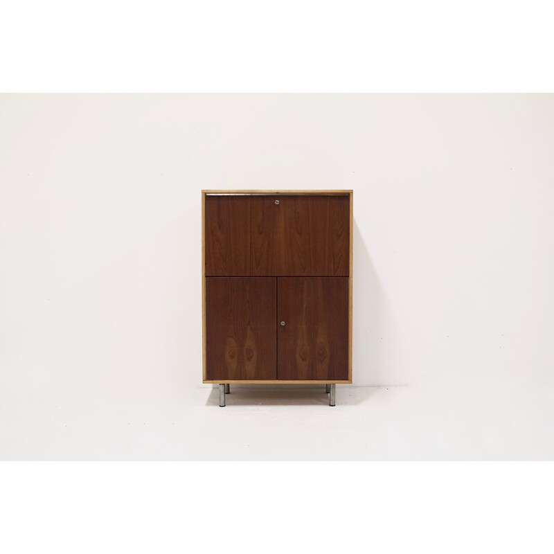 Pastoe secretary desk in birch wood, Cees BRAAKMAN - 1950s