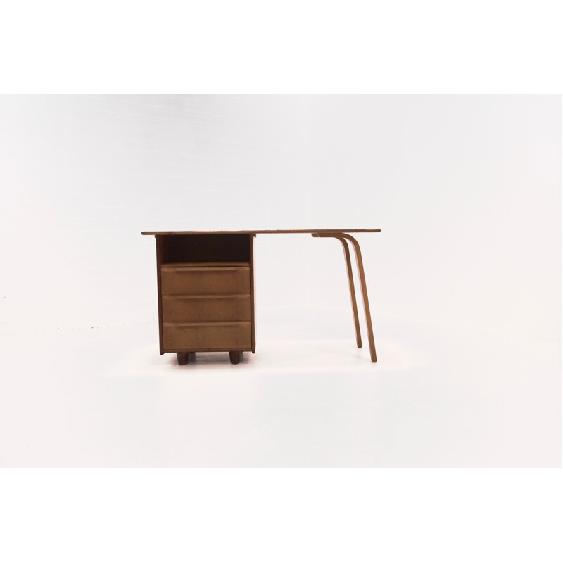 Pastoe desk in oak wood, Cees BRAAKMAN - 1953