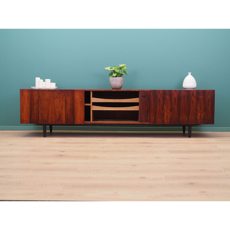 Vintage rosewood sideboard by Ib Kofod Larsen 1970s