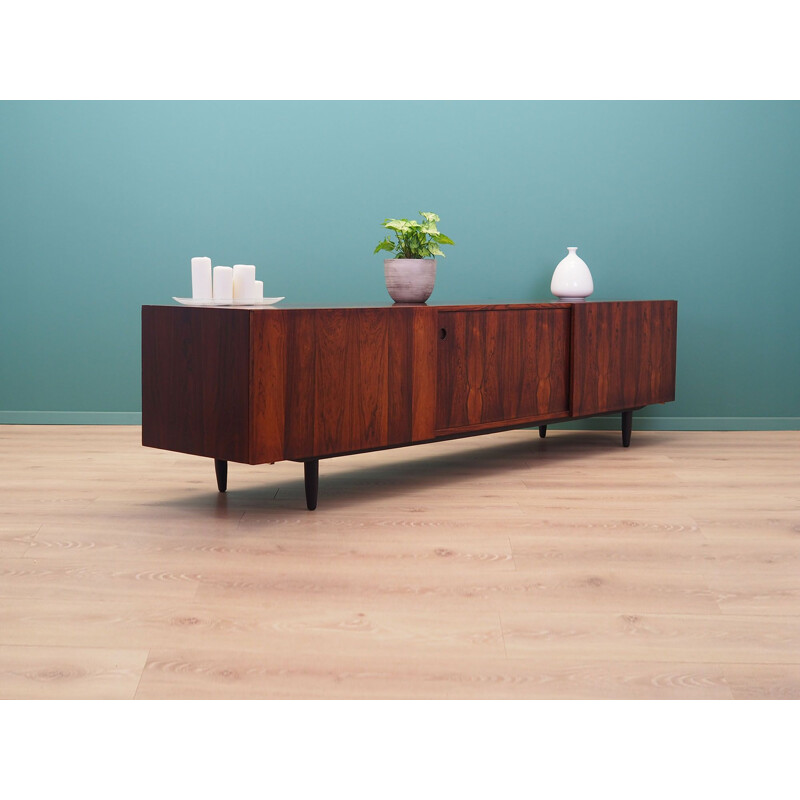 Vintage rosewood sideboard by Ib Kofod Larsen 1970s