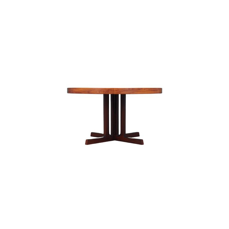 Vintage rosewood table by Hans Bech 1970s