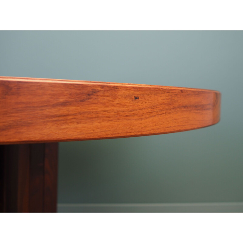 Vintage rosewood table by Hans Bech 1970s