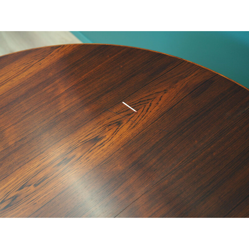 Vintage rosewood table by Hans Bech 1970s