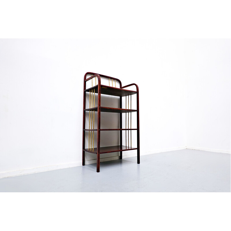 Vintage bentwood shelf from Thonet 