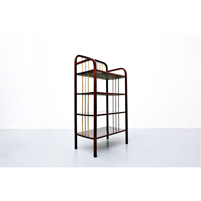 Vintage bentwood shelf from Thonet 