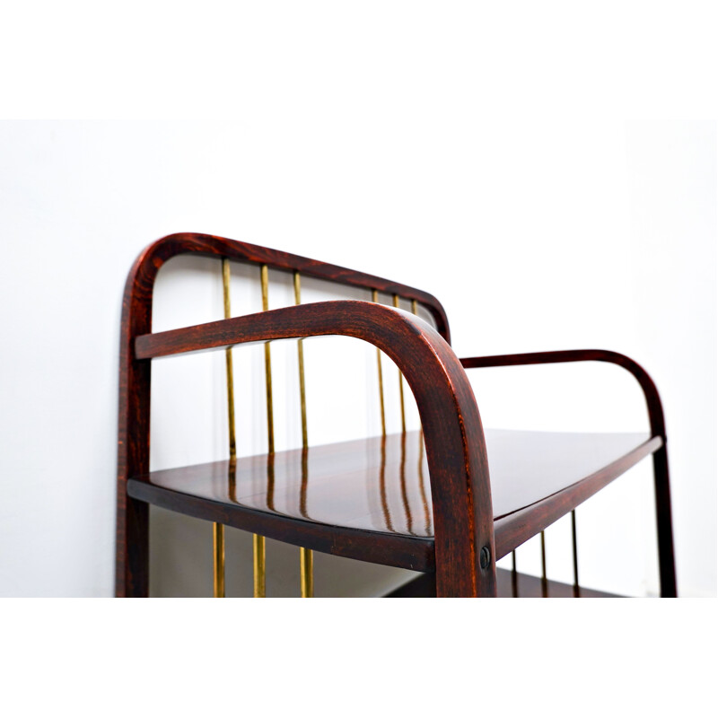 Vintage bentwood shelf from Thonet 