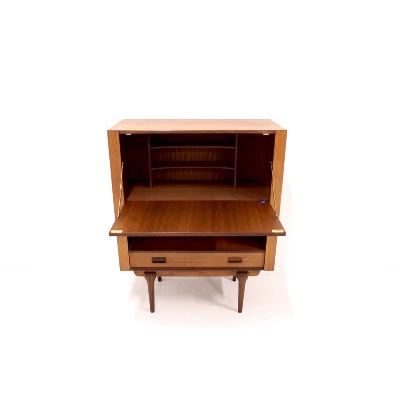 Topform little secretary desk in teak wood - 1960s