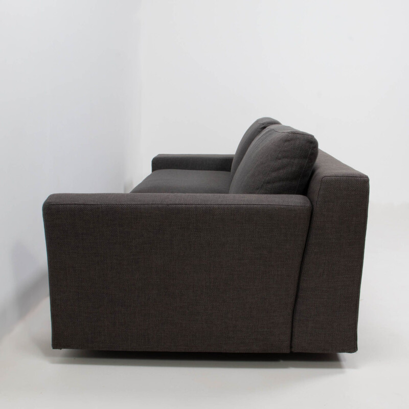 Vintage-Sofa in grauem Stoff von Philippe Starck für Cassina