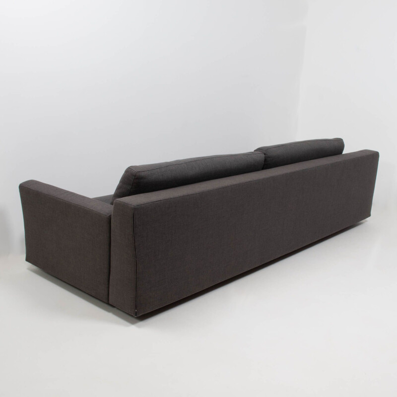 Vintage sofa in grey fabric by Philippe Starck for Cassina 
