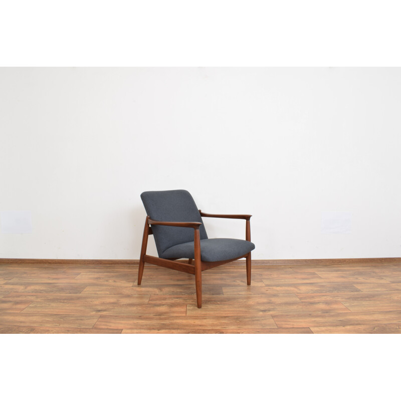 Paire de fauteuils vintage par Edmund Homa Pologne 1960