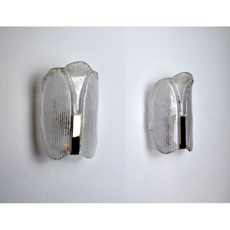 Pair of vintage sconces Austria 1970s