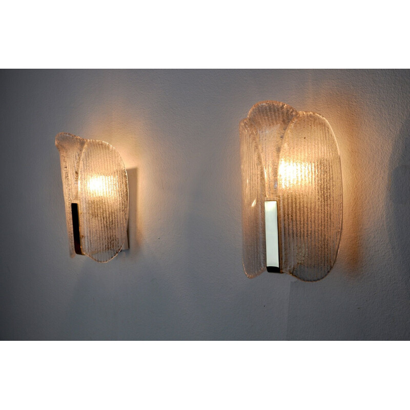 Pair of vintage sconces Austria 1970s