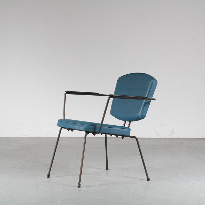 Fauteuil vintage par Rudolf Wolf pour Elsrijk Pays-Bas 1950