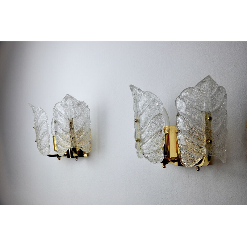 Pair of vintage sconces by Carl Fagerlund Austria 1970s