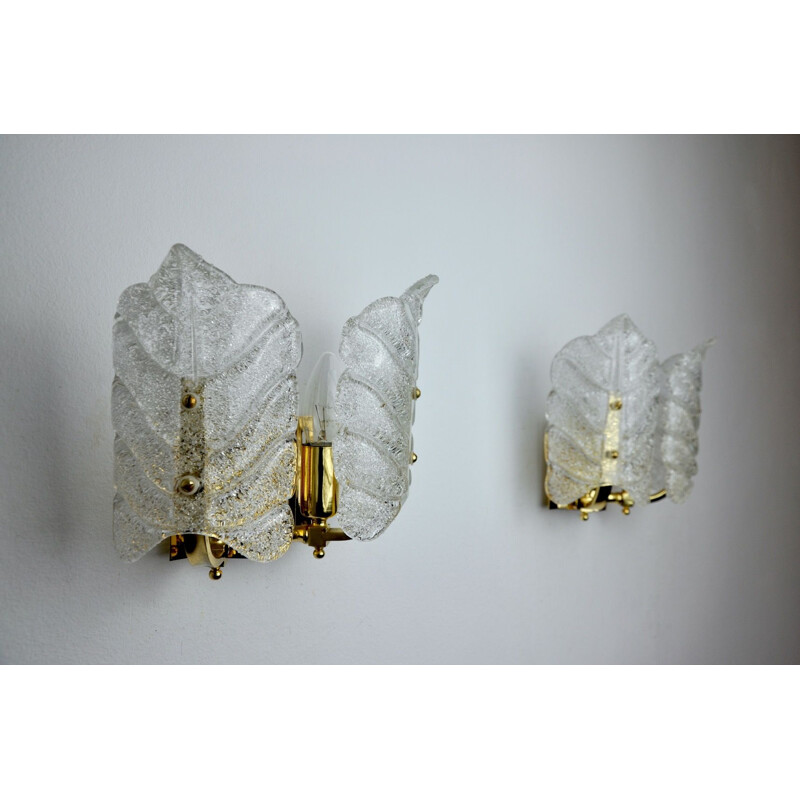 Pair of vintage sconces by Carl Fagerlund Austria 1970s