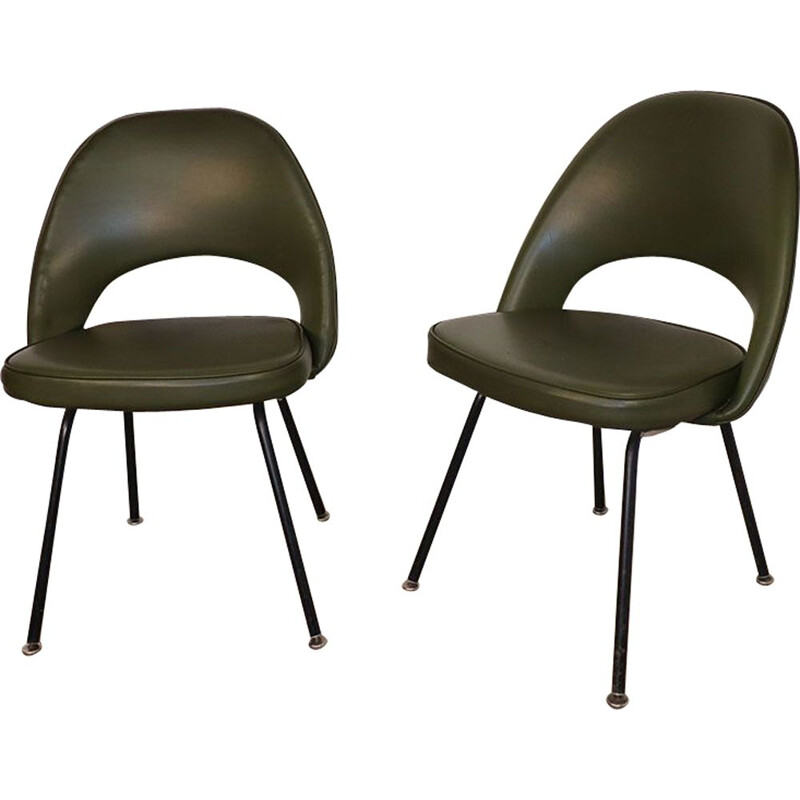 Pair of vintage chairs by Eero Saarinen for Knoll 1960s