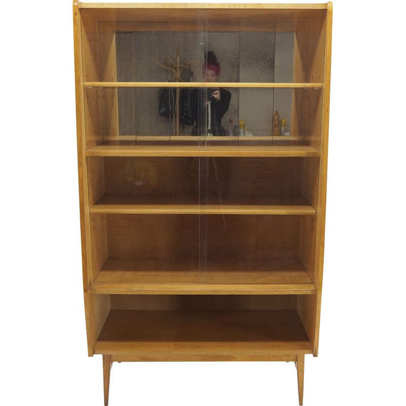  Vintage bookcase by František Mezulánik Czechoslovakia 1960s