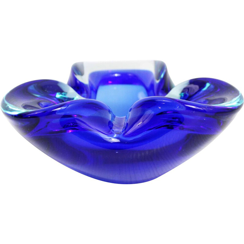 Vintage Murano glass ashtray