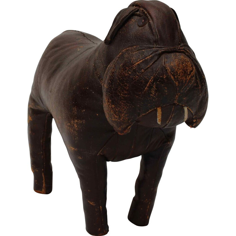 Vintage dog sculpture by Dimitri Omersa 1960s