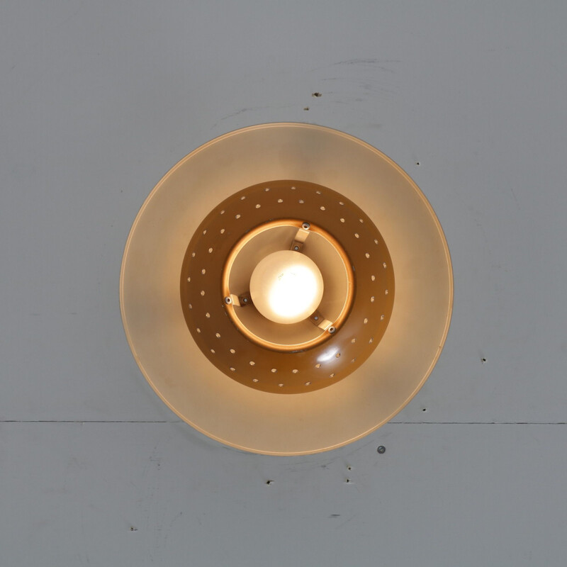 1950s Small ceiling lamp by Louis Kalff for Philips, Netherlands