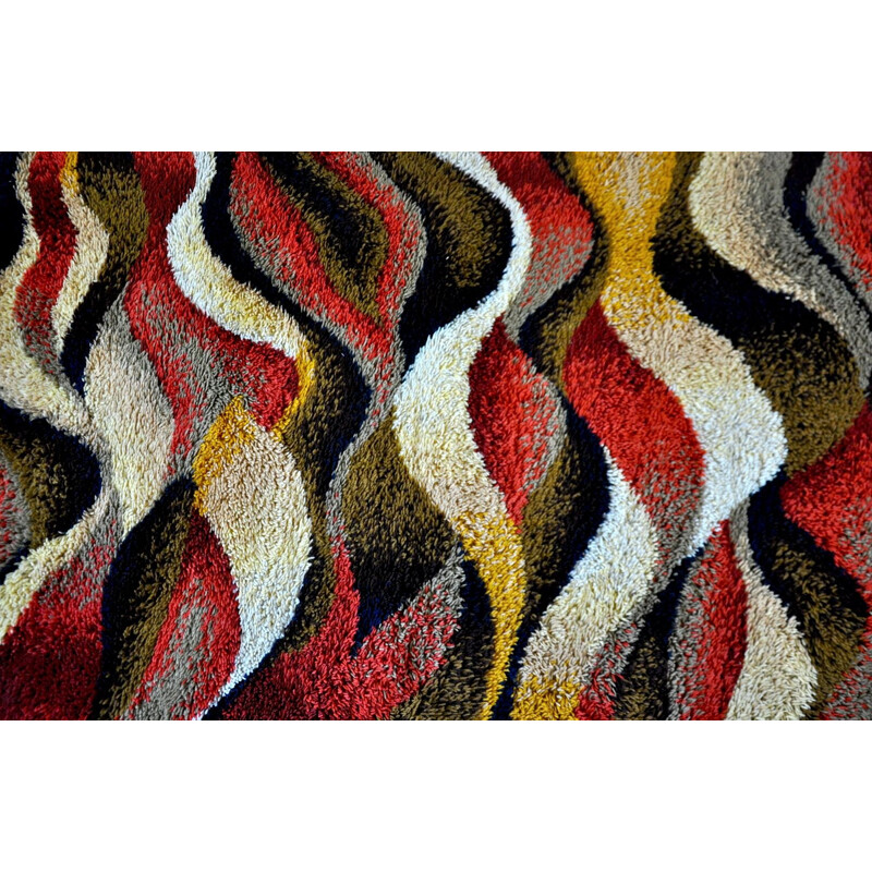 Vintage wool Desso rug Holland 1970s