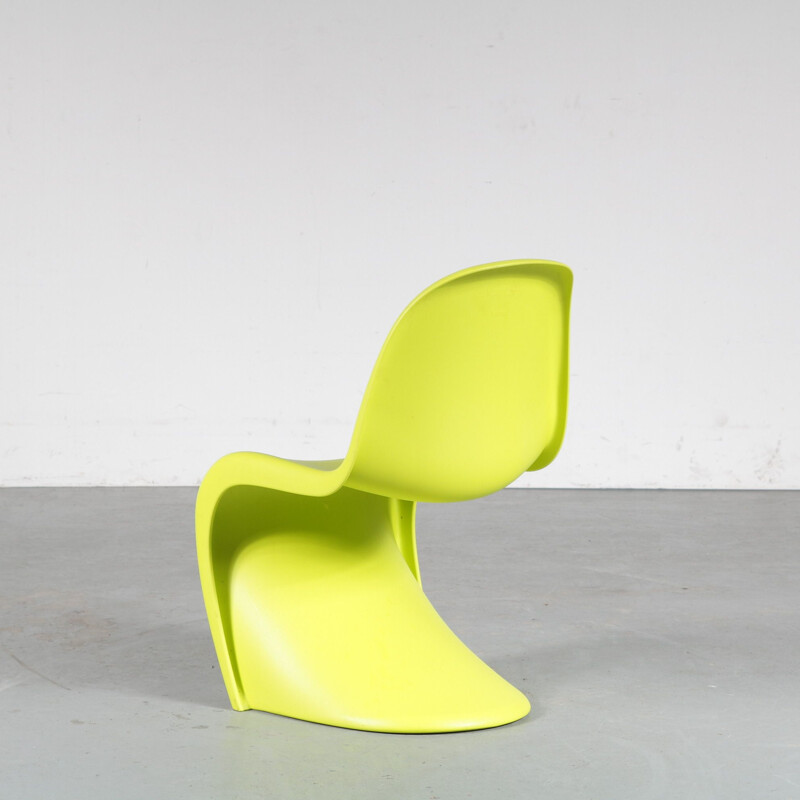 Silla infantil vintage de Verner Panton para Vitra Alemania 1960