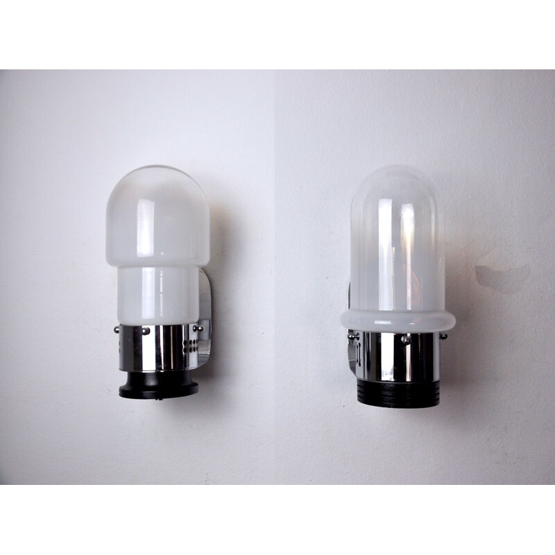 Pair of vintage wall lights Italy 1960s