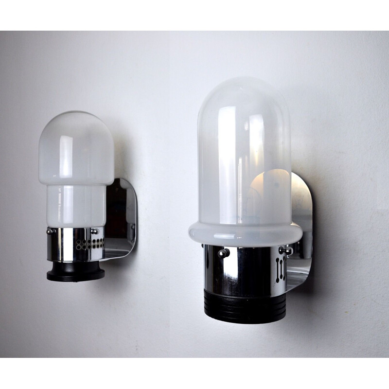 Pair of vintage wall lights Italy 1960s