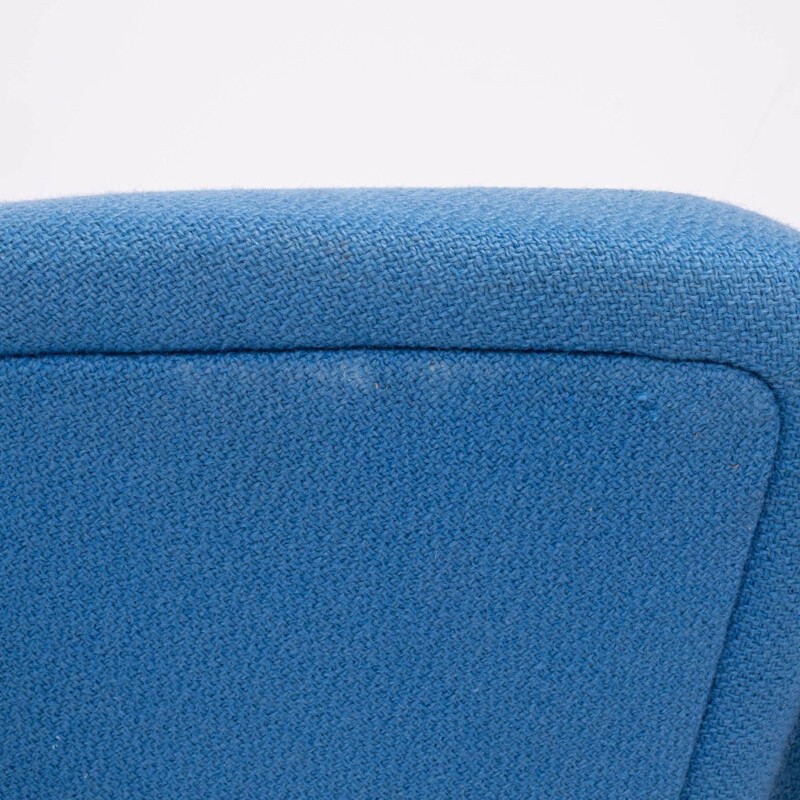 Pair of vintage apollo blue armchairs by Patrick Norguet for Artifort, 2002