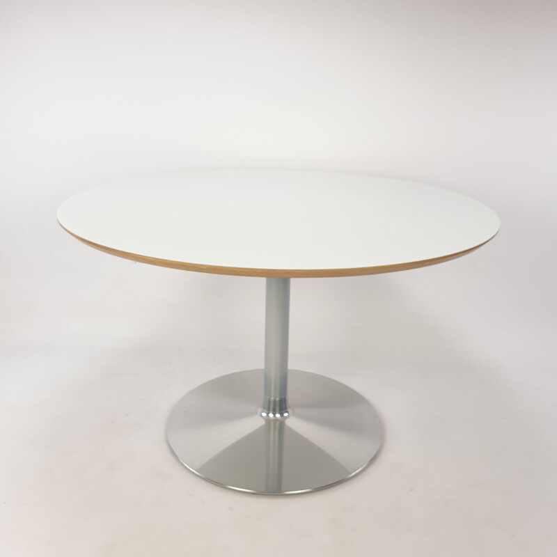 Vintage table round by Pierre Paulin for Artifort 1980s