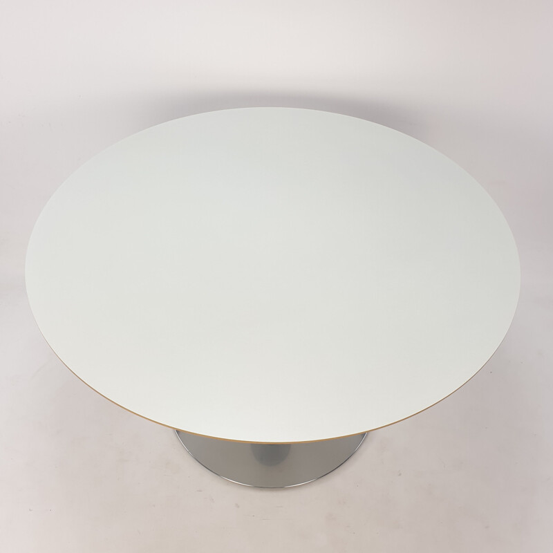 Vintage table round by Pierre Paulin for Artifort 1980s