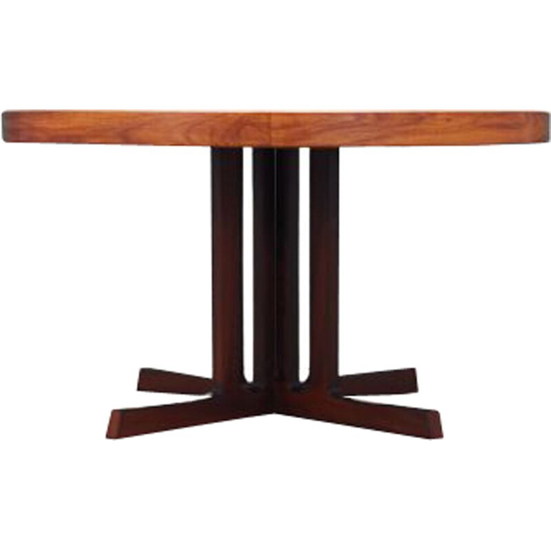 Vintage rosewood table by Hans Bech 1970s