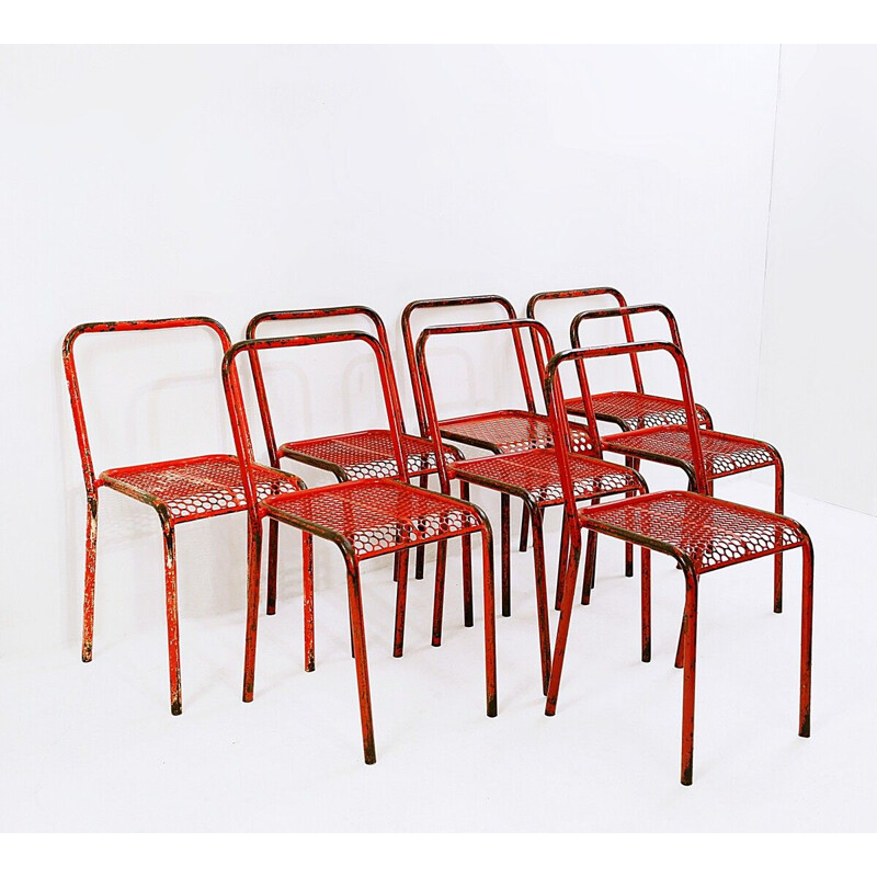 Vintage chairs by René Malaval France 1950s