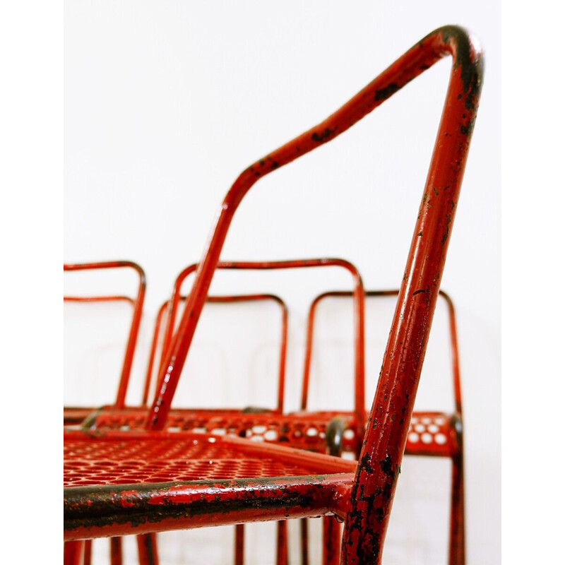 Chaises vintage par René Malaval France 1950