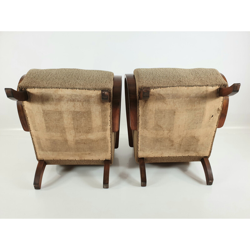 Pair of vintage armchairs 1940