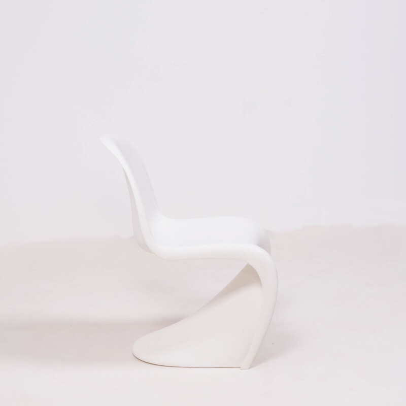 Chaise vintage blanches par Verner Panton pour Vitra