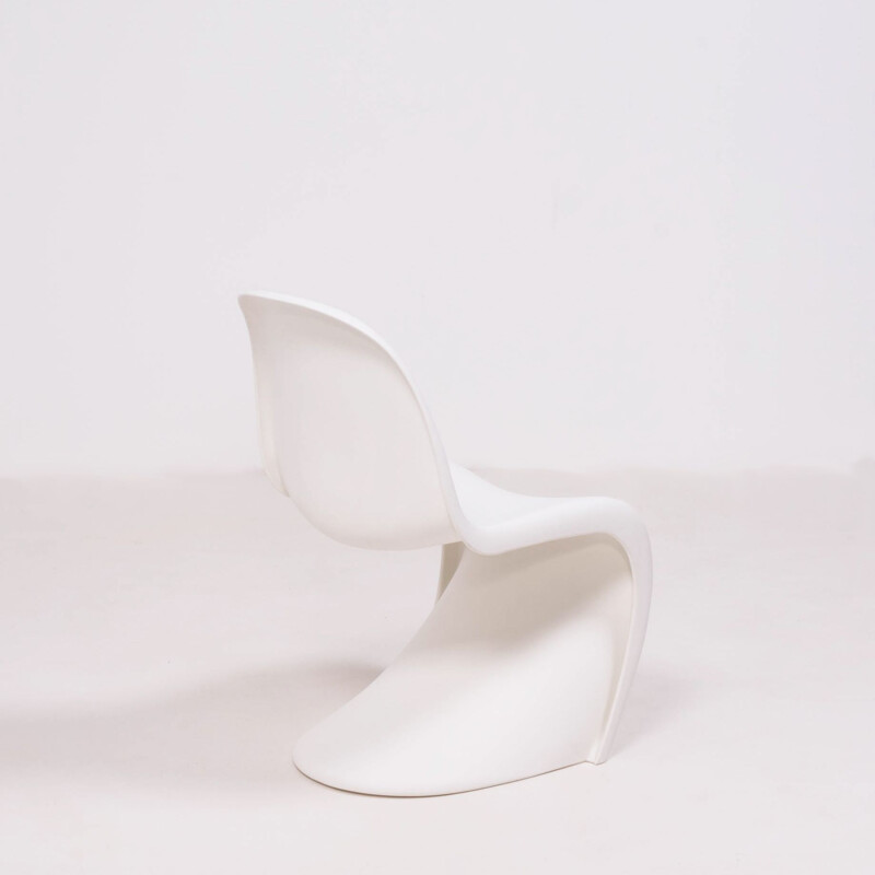 Chaise vintage blanches par Verner Panton pour Vitra