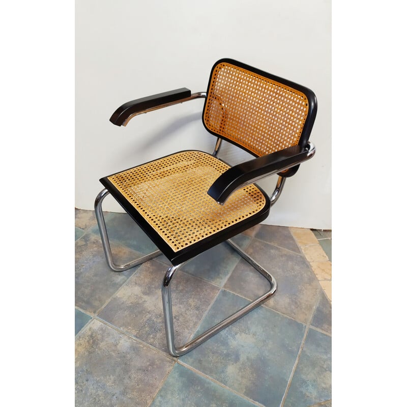 Vintage-Stuhl Cesca von Marcel Breuer Italien 1962