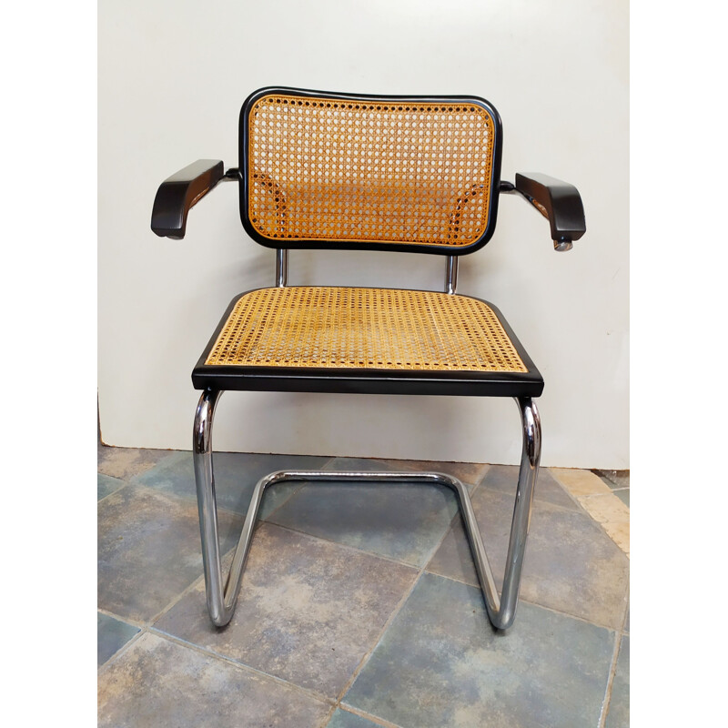 Cadeira Vintage Cesca de Marcel Breuer Itália 1962